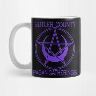 Pentacle Moon Purple Mug